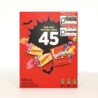 Skittles - Skittles and Starburst  45ct, 554 Gram