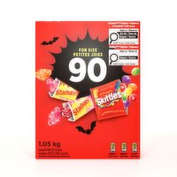 Skittles - Halloween Skittles And Starburst Mix, 90 Pack, 1050 Gram