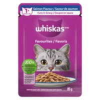 Whiskas - FAVOURITES - Cuts In Gravy - Salmon Flavour, 85 Gram