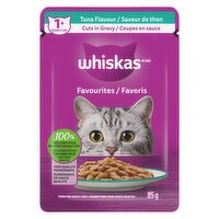 Whiskas - FAVOURITES - Cuts In Gravy - Tuna Flavour, 85 Gram