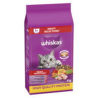 Whiskas - Meaty Selections Cat Food Adult, 4 Kilogram