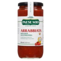 Paese Mio - Arrabbiata Pasta Sauce, 420 Millilitre