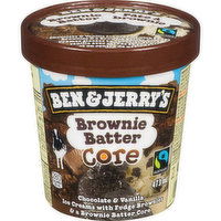 Ben & Jerry's - Ice Cream Brownie Batter Core, 473 Millilitre