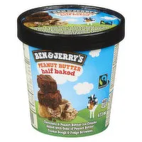 Ben & Jerry's - Peanut Butter Half Baked