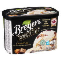 Breyers - Creamery Style Ice Cream, Caramel Fudge, 1.66 Litre