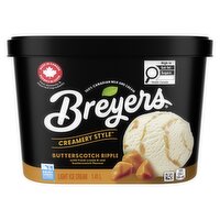 Breyers - Creamery Style Butterscotch Ripple Ice Cream, 1.41 Litre