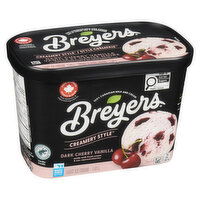 Breyes - Creamery Style Dark Cherry Vanilla Ice Cream, 1.41 Litre