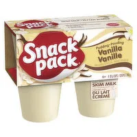 Snack Pack - Vanilla Pudding Cups 99g