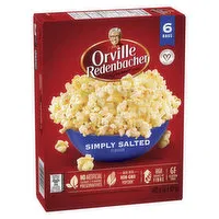 Orville Redenbacher - Simply Salted Microwave Popcorn, 6 Bags