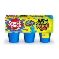 Snack Pack - Juicy Gels Blue Raspberry Sour Patch Kids, 6 Each