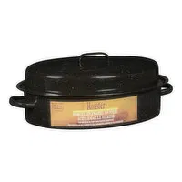 Hagen - Oval Roaster With Cover, 18lbs, 1 Each