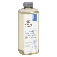 Nature Clean - Liquid Hand Soap - Unscented Refill, 1 Litre