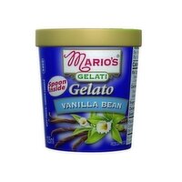 Mario's Gelati - Vanilla Bean Gelato, 125 Millilitre