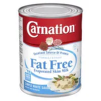 Nestle - Carnation Fat Free Evaporated Skim Milk, 354 Millilitre