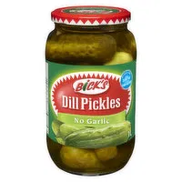 Bick's - Dill Pickles - No Garlic