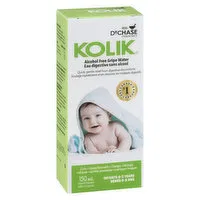 Kolik - Gripe Water Alcohol Free, 150 Millilitre