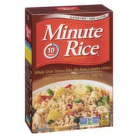 Minute Rice - Whole Grain Brown Rice, 1.2 Kilogram