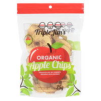 Triple Jims - Organic Apple Chips, 75 Gram