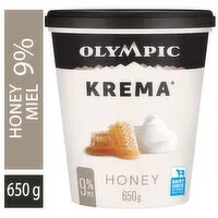 Olympic - Olympic Krema Honey 9%, 650 Gram