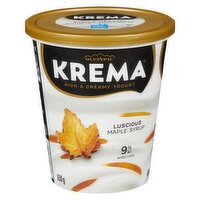 Olympic - Krema Rich & Creamy Yogurt Luscious Maple Syrup 9% M.F., 650 Gram