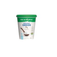 Olympic - Organic Greek Yogurt 0% Plain, 650 Gram