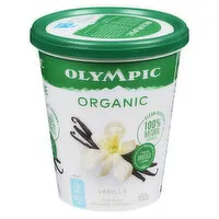 Olympic - Organic Yogurt 0% M.F. - Vanilla