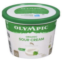 Olympic - Organic Sour Cream 14% M.F., 500 Millilitre