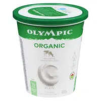 Olympic - Organic Yogurt 2% M.F. - Plain, 650 Gram