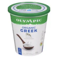 Olympic - Organic Greek 4% Plain, 650 Gram