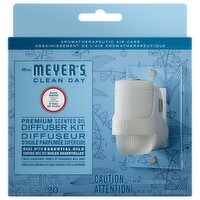 Mrs. Meyer's - Rain Water Plug In Scented Oil Warmer With Refill, 1 Each