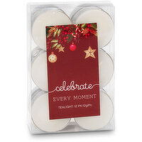 Christmas - Tealights, Celebrate Every Moment 12Pk, 1 Each