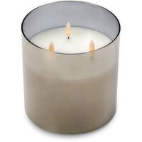 Christmas - LED Wax Candle, 3 Wick 6In, 1 Each