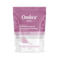 Ombra - Ombra Epsom Bath Salts Lavender, 1.36 Kilogram