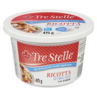 Tre Stelle - Ricotta Cheese Light, 475 Gram