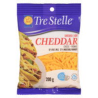 Tre Stelle - Mild Cheddar Shredded, 200 Gram