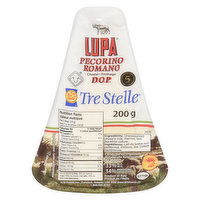 Tre Stelle - Pecorino Romano Lupa Cheese, 200 Gram