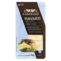 Arla - Havarti Light Cheese Slices, 165 Gram