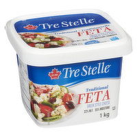 Tre Stelle - Traditional Feta Tub, 1.01 Kilogram