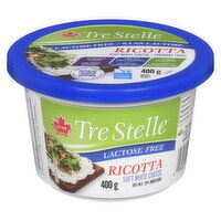 Tre Stelle - Ricotta Lactose Free, 400 Gram