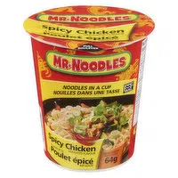 Mr. Noodles - Spicy Chicken Noodles in a Cup, 64 Gram