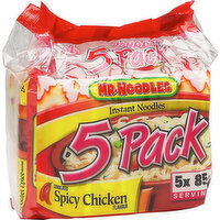 Mr Noodle - Spicy Chicken Instant Noodles, 5 Pack, 1 Each