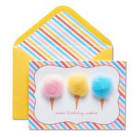 Papyrus - Greeting Card - Sweet Birthday Wishes, 1 Each