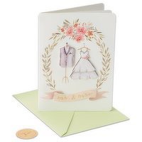 Papyrus - Greeting Card - Wedding Outfits, 1 Each