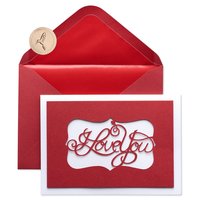 Papyrus - Greeting Card - I Love You Valentine, 1 Each
