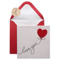 Papyrus - Greeting Card - Love You Valentine, 1 Each