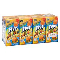 Five Alive - Passionate Passion Peach Fruit Beverage, 8 Each