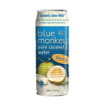 Blue Monkey - 100% Coconut Water With Pulp, 520 Millilitre