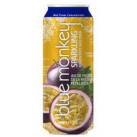 Blue Monkey - Passion Fruit Juice Sparkling, 330 Millilitre