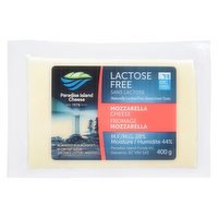 Paradise Island - Mozzarella Cheese Lactose Free, 400 Gram