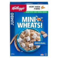 Kelloggs - Mini Wheats White Jumbo, 1.05 Kilogram